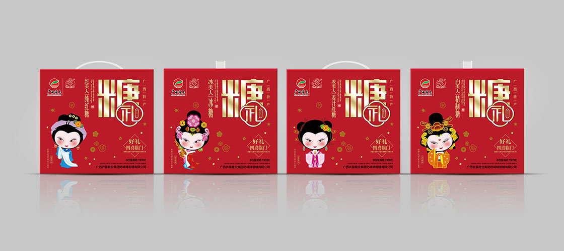 廣西農墾集團糖類包裝設計